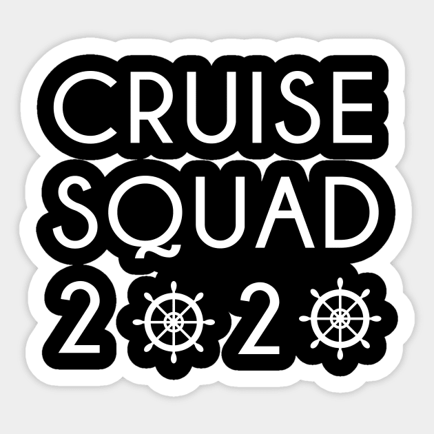 Cruise Squad Sticker by Saytee1